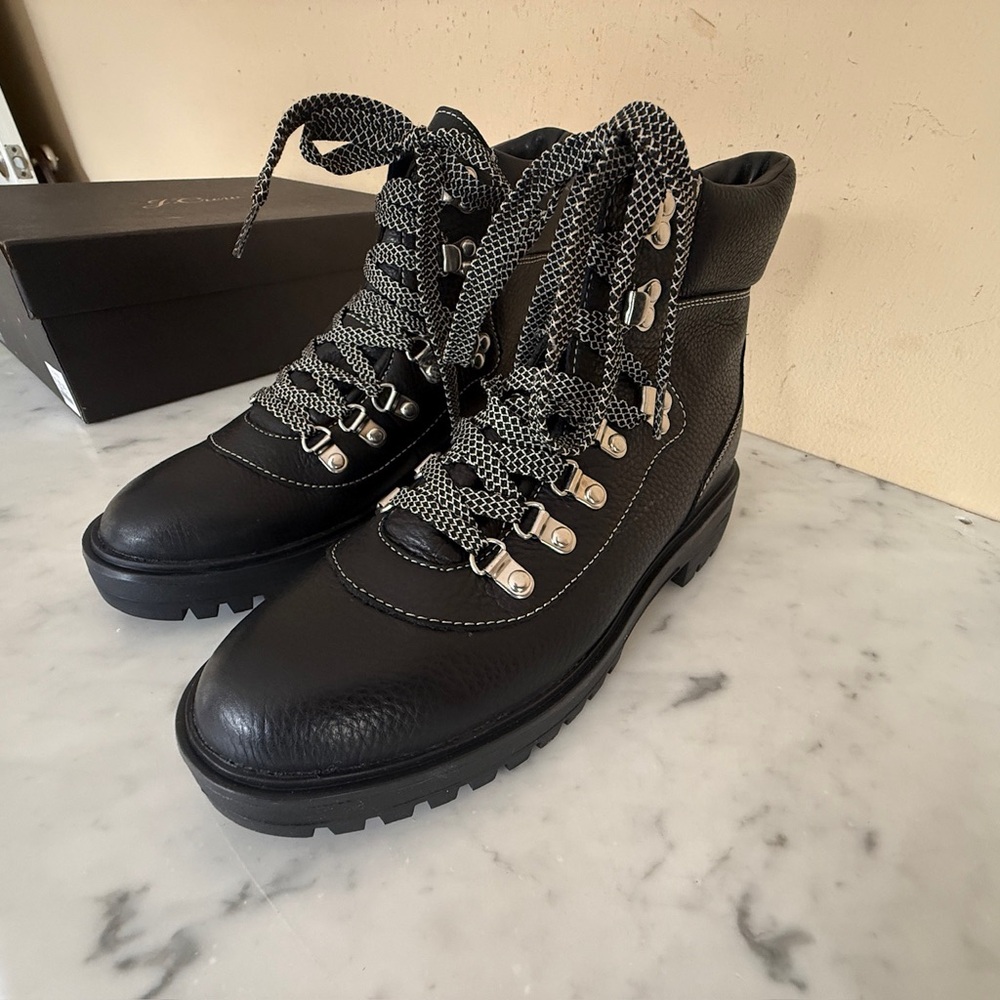 NIB J.Crew Black Ankle Boots